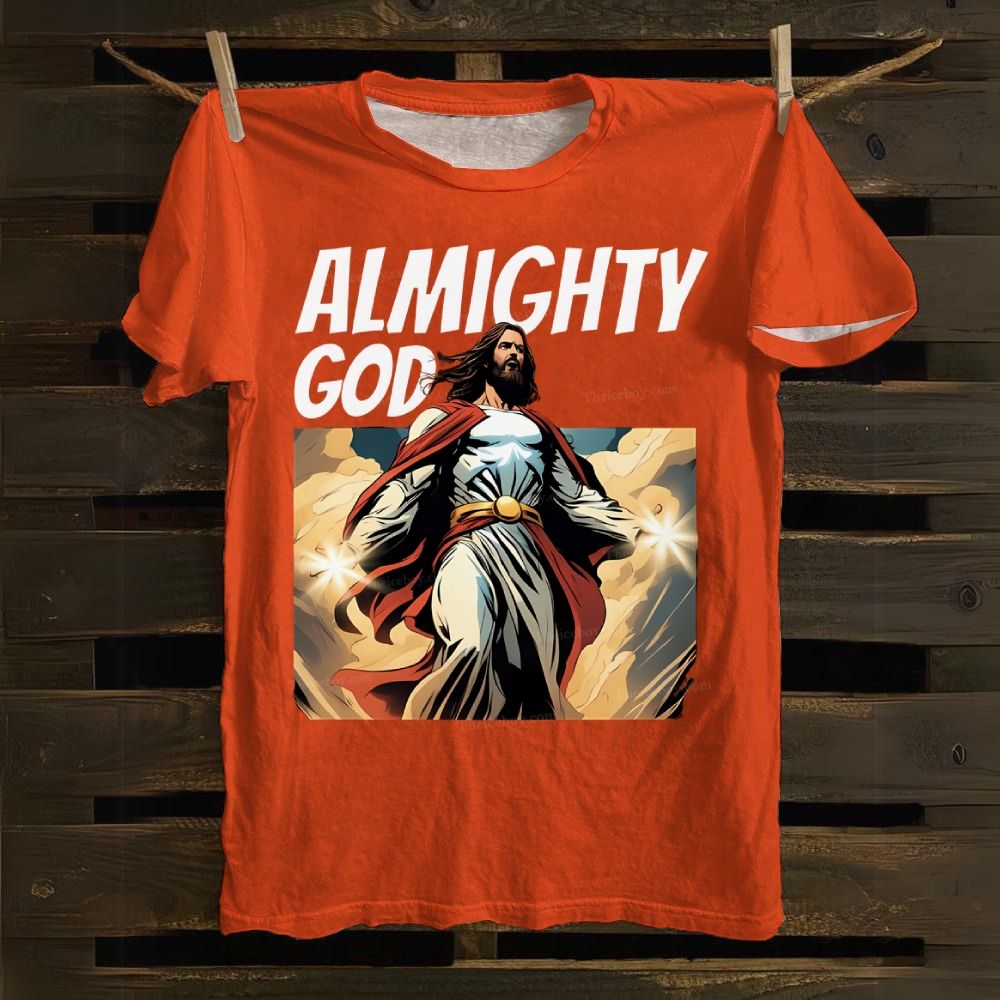 Almighty God Cotton T-shirt