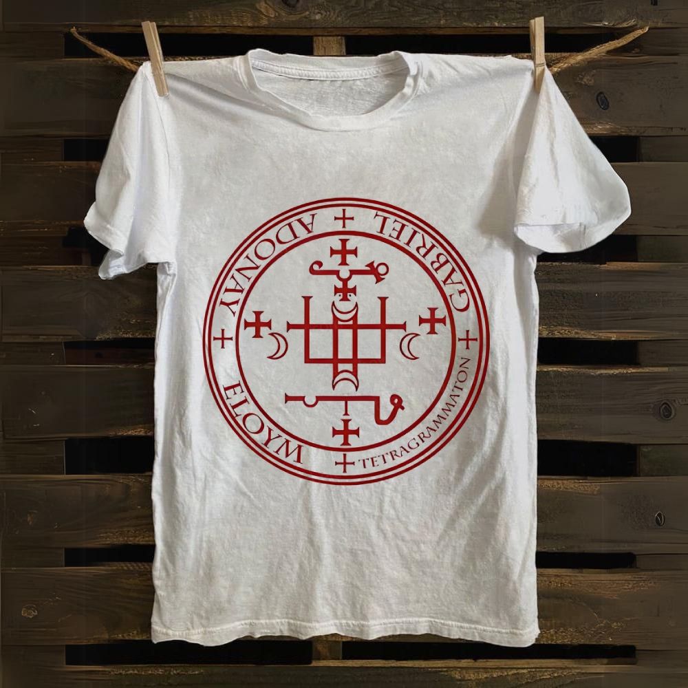 Seal of Archangel Gabriel Cotton T-shirt
