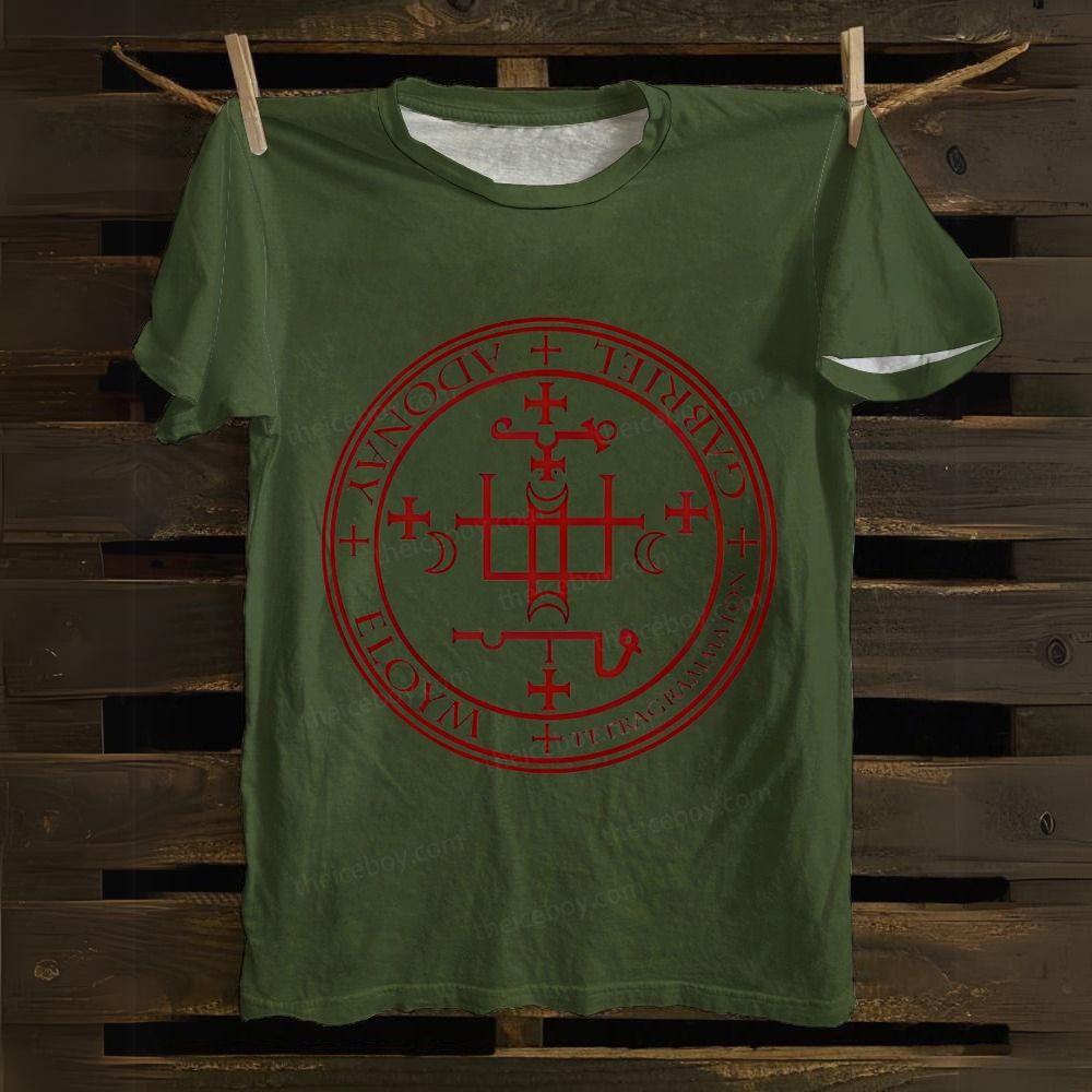 Seal of Archangel Gabriel Cotton T-shirt