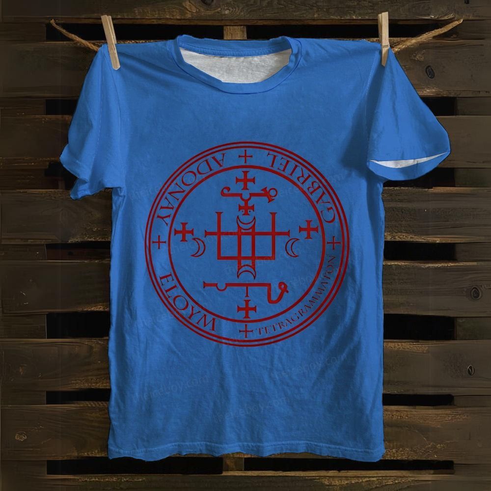 Seal of Archangel Gabriel Cotton T-shirt