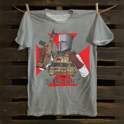 Crusader Tactical Catholic Cotton T-shirt