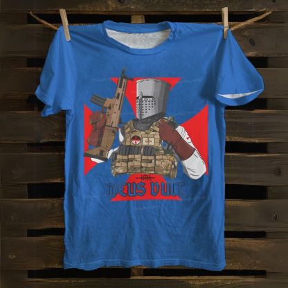 Crusader Tactical Catholic Cotton T-shirt