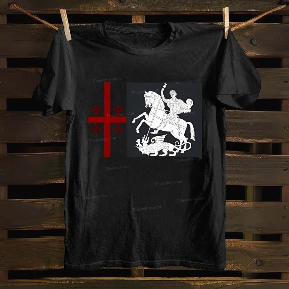 Georgia 9:16 Flag Cotton T-shirt
