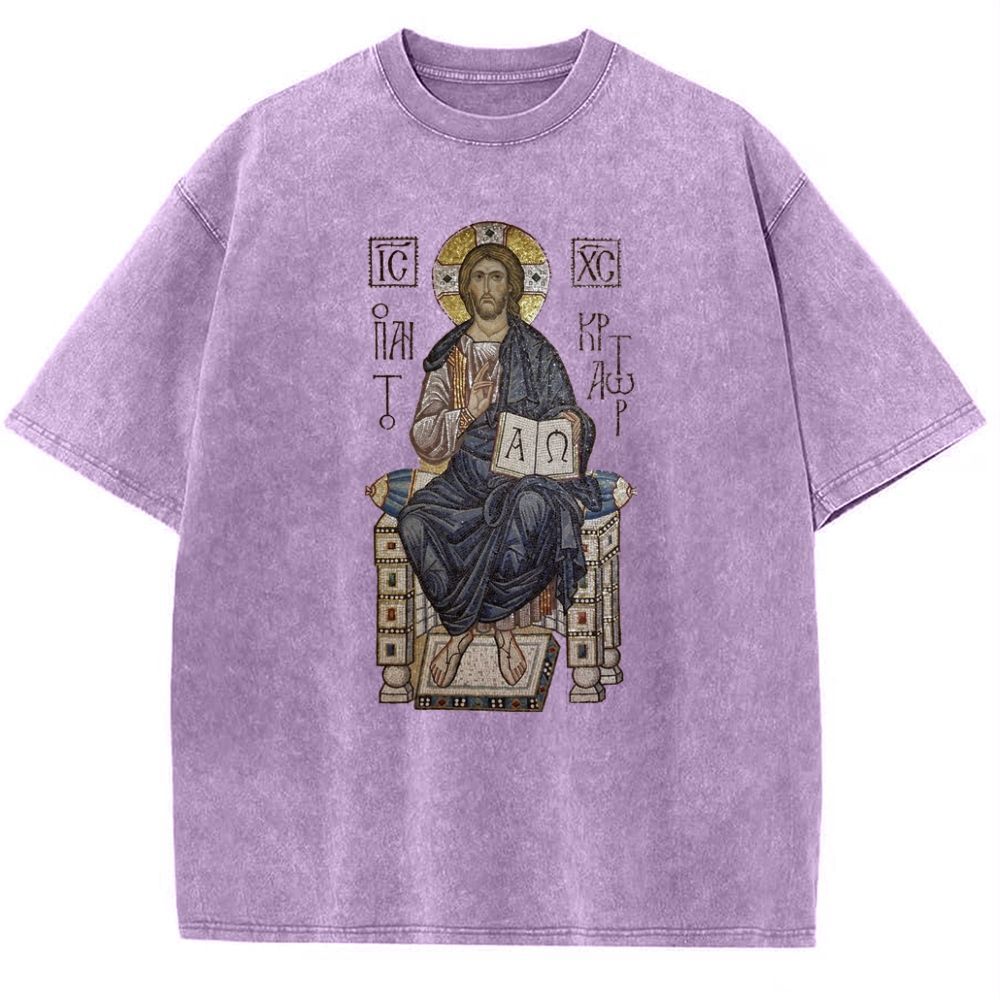 IC XC Snowflake Vintage Cotton T-Shirt