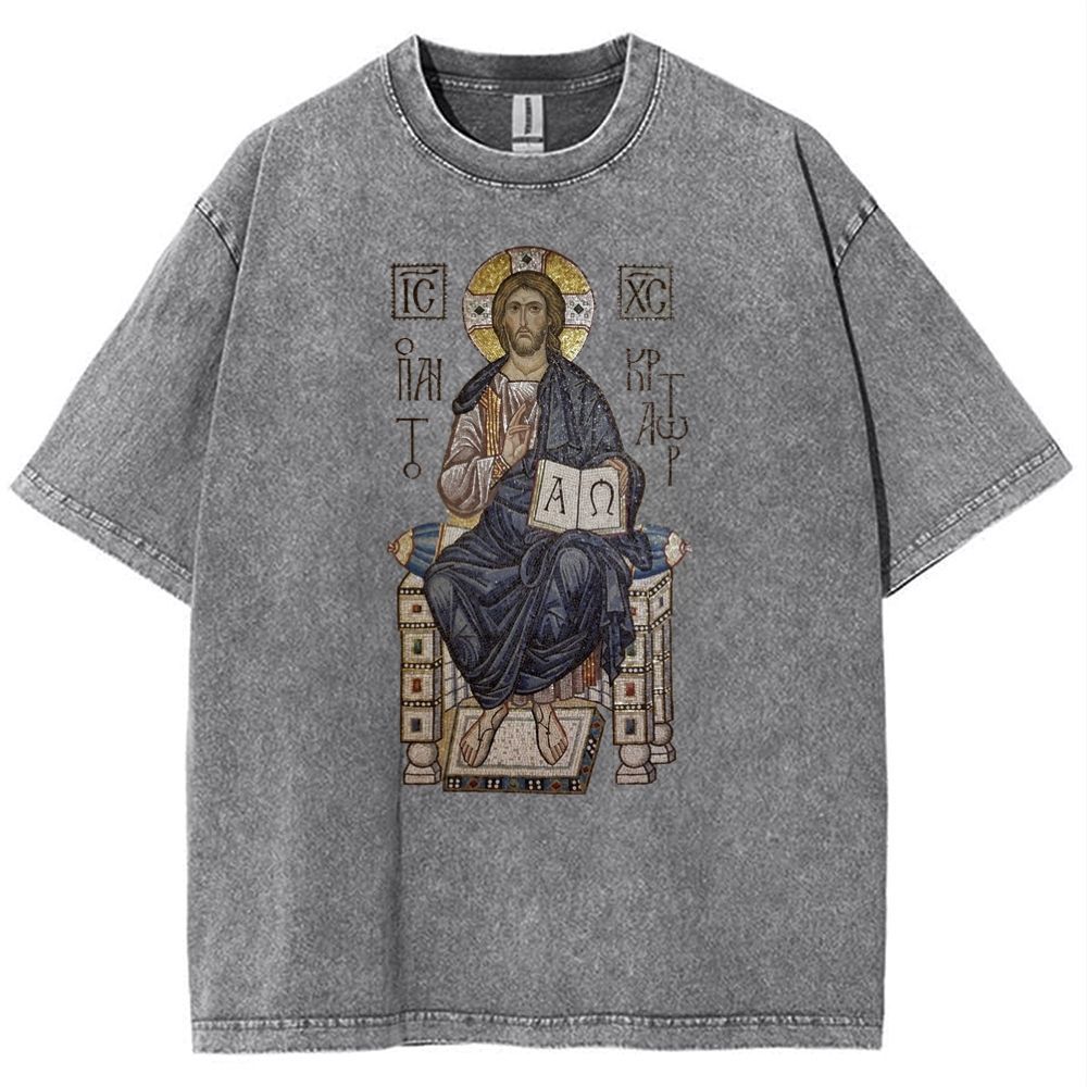 IC XC Snowflake Vintage Cotton T-Shirt