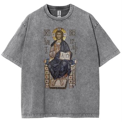 IC XC Snowflake Vintage Cotton T-Shirt