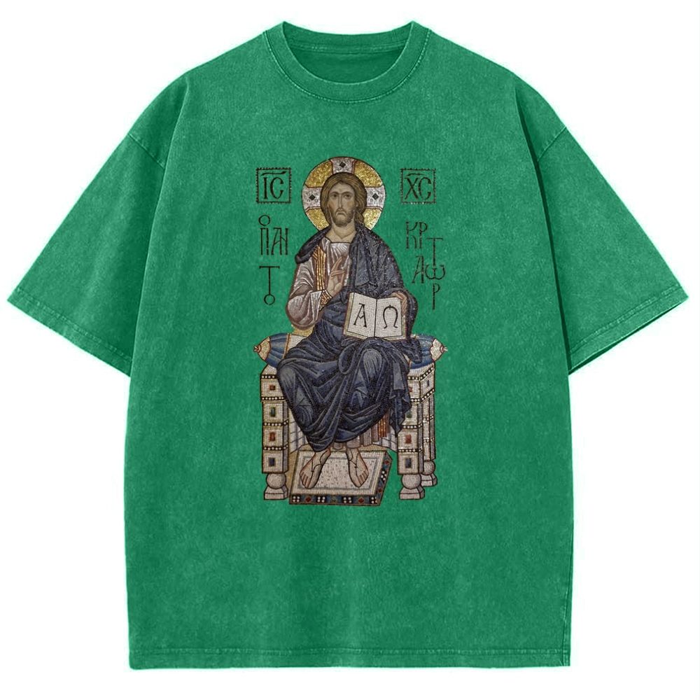 IC XC Snowflake Vintage Cotton T-Shirt