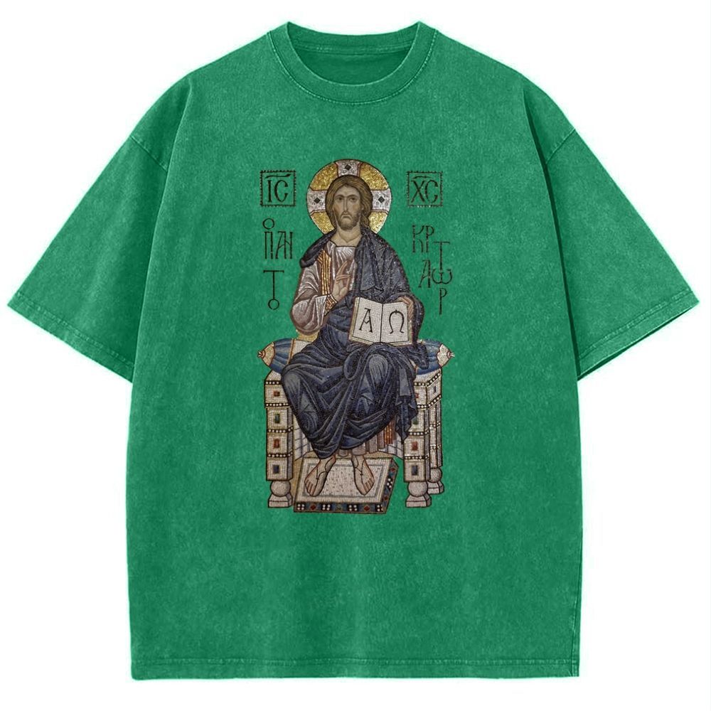 IC XC Snowflake Vintage Cotton T-Shirt