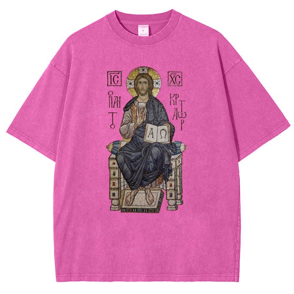 IC XC Snowflake Vintage Cotton T-Shirt