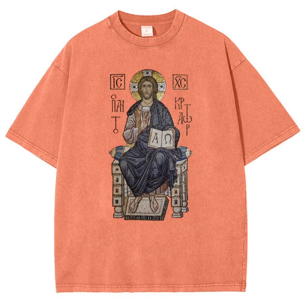 IC XC Snowflake Vintage Cotton T-Shirt