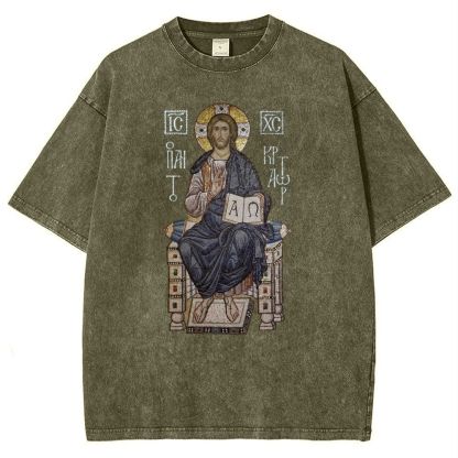 IC XC Snowflake Vintage Cotton T-Shirt