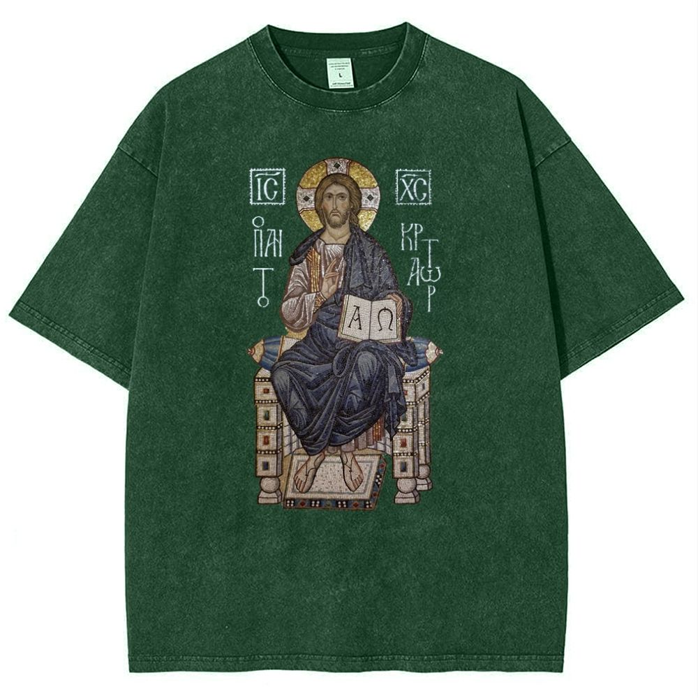 IC XC Snowflake Vintage Cotton T-Shirt