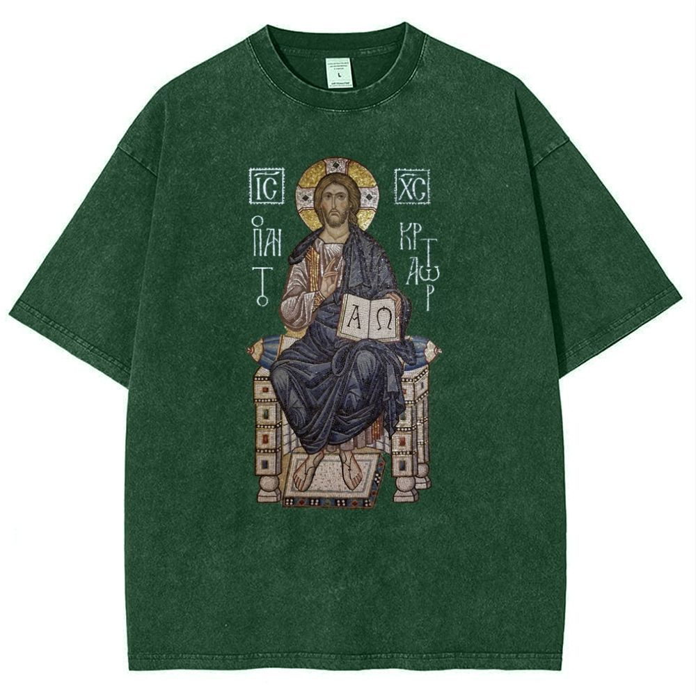 IC XC Snowflake Vintage Cotton T-Shirt