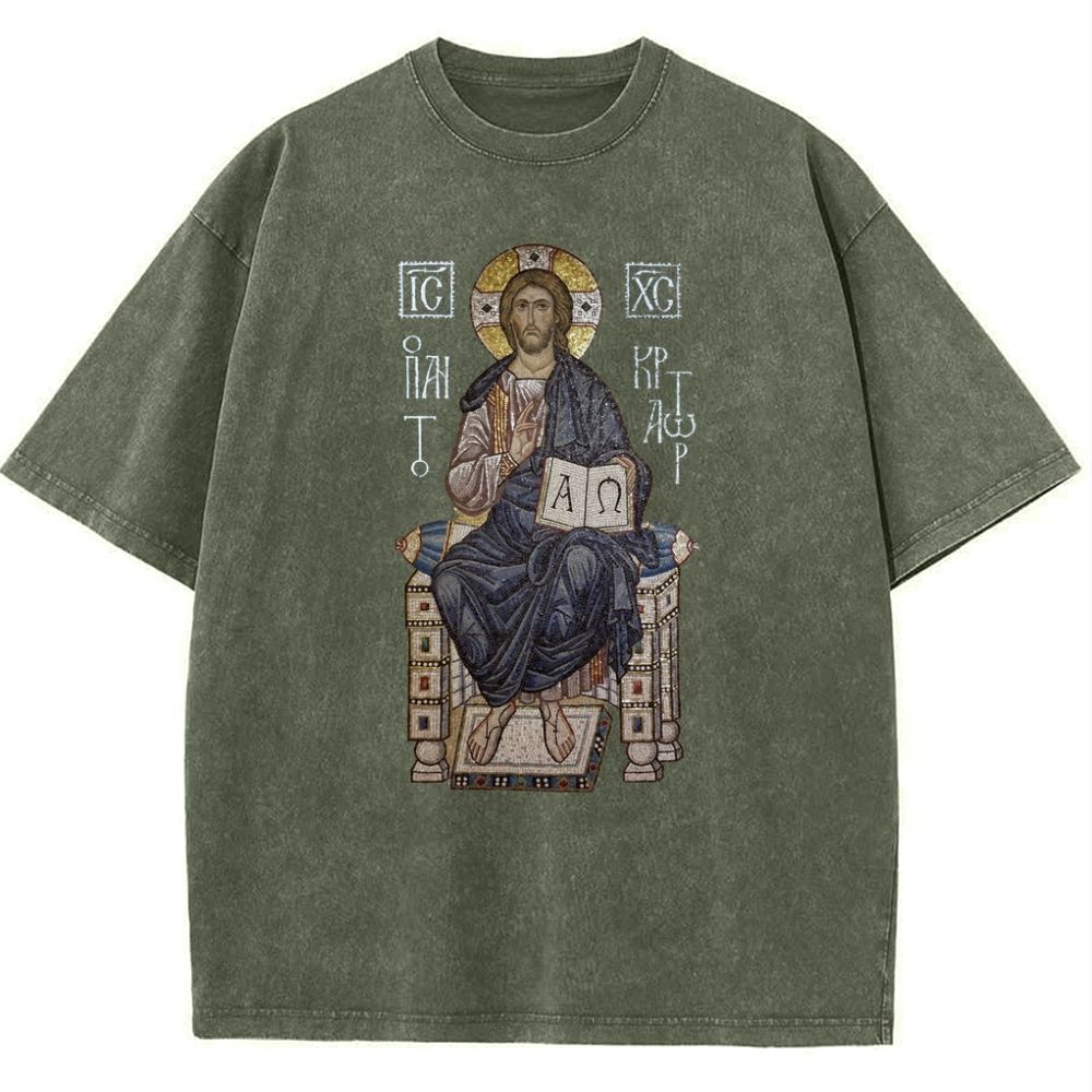 IC XC Snowflake Vintage Cotton T-Shirt