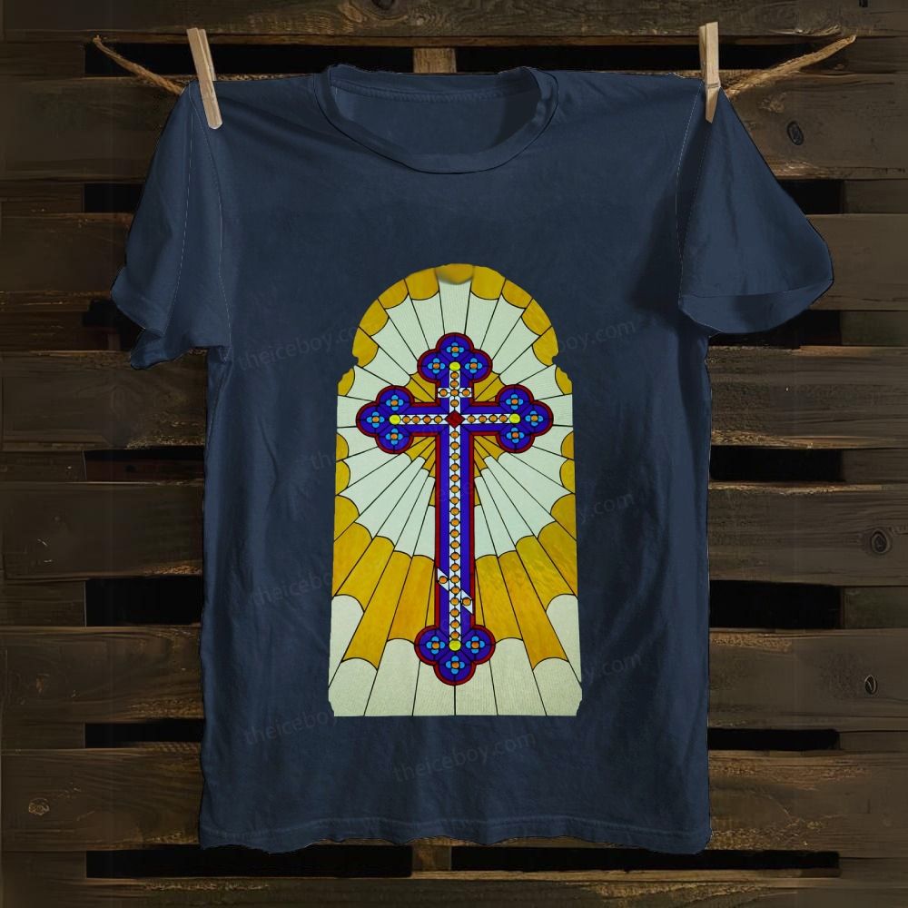 Christian Cross cotton T-shirt