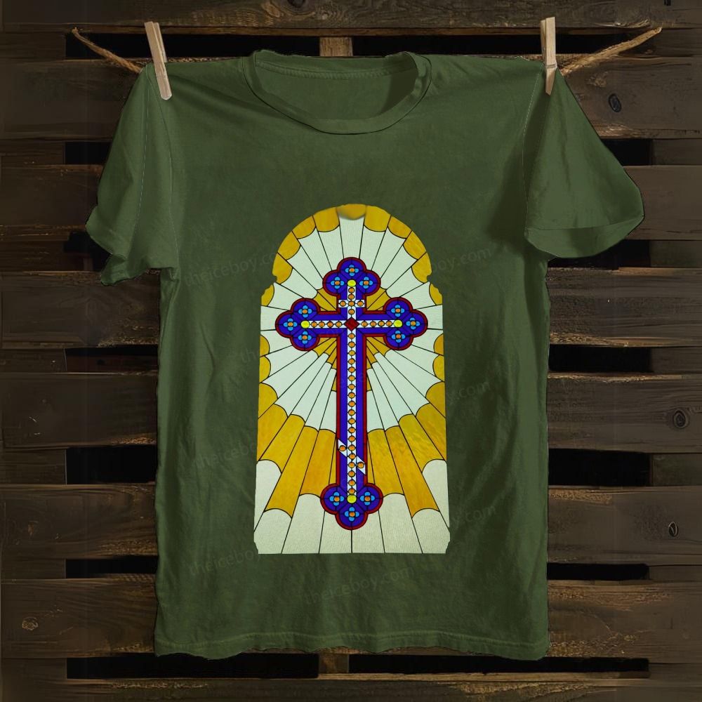 Christian Cross cotton T-shirt