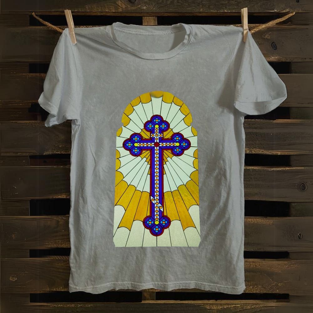 Christian Cross cotton T-shirt