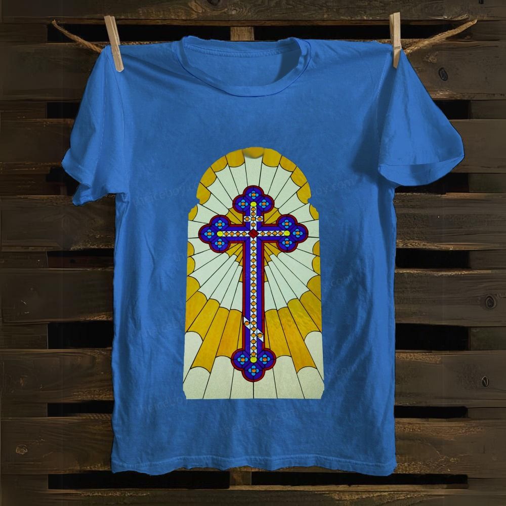 Christian Cross cotton T-shirt