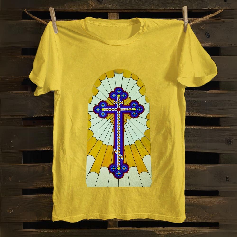 Christian Cross cotton T-shirt