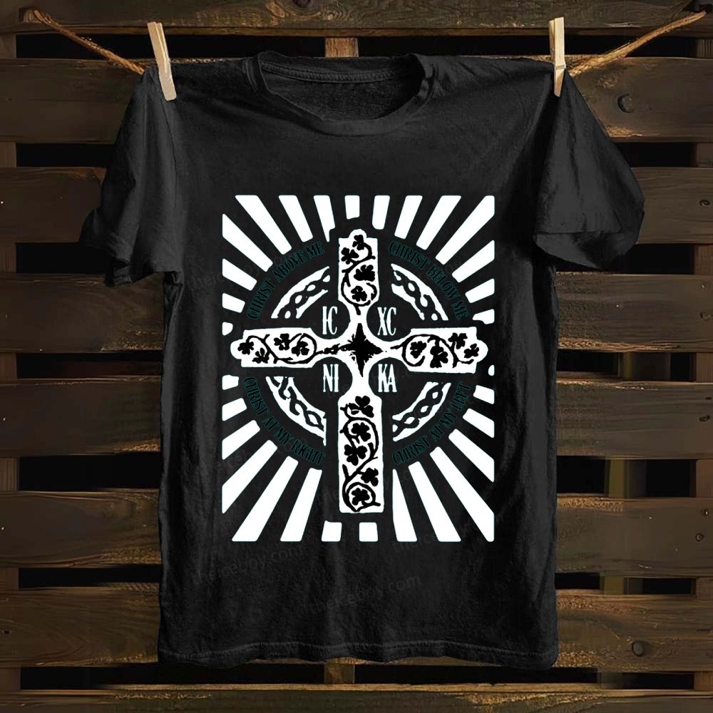 Christian Cross Symbol cotton T-shirt