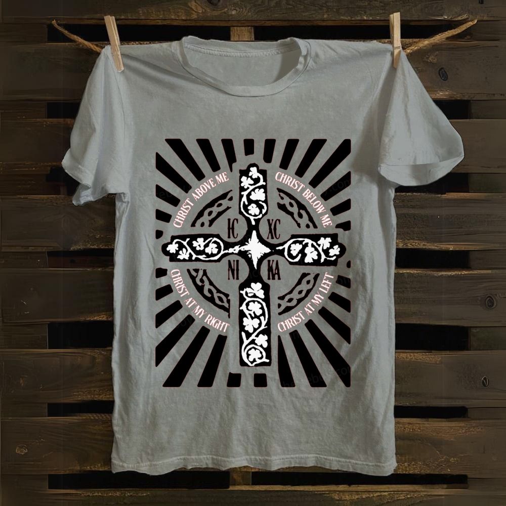 Christian Cross Symbol cotton T-shirt