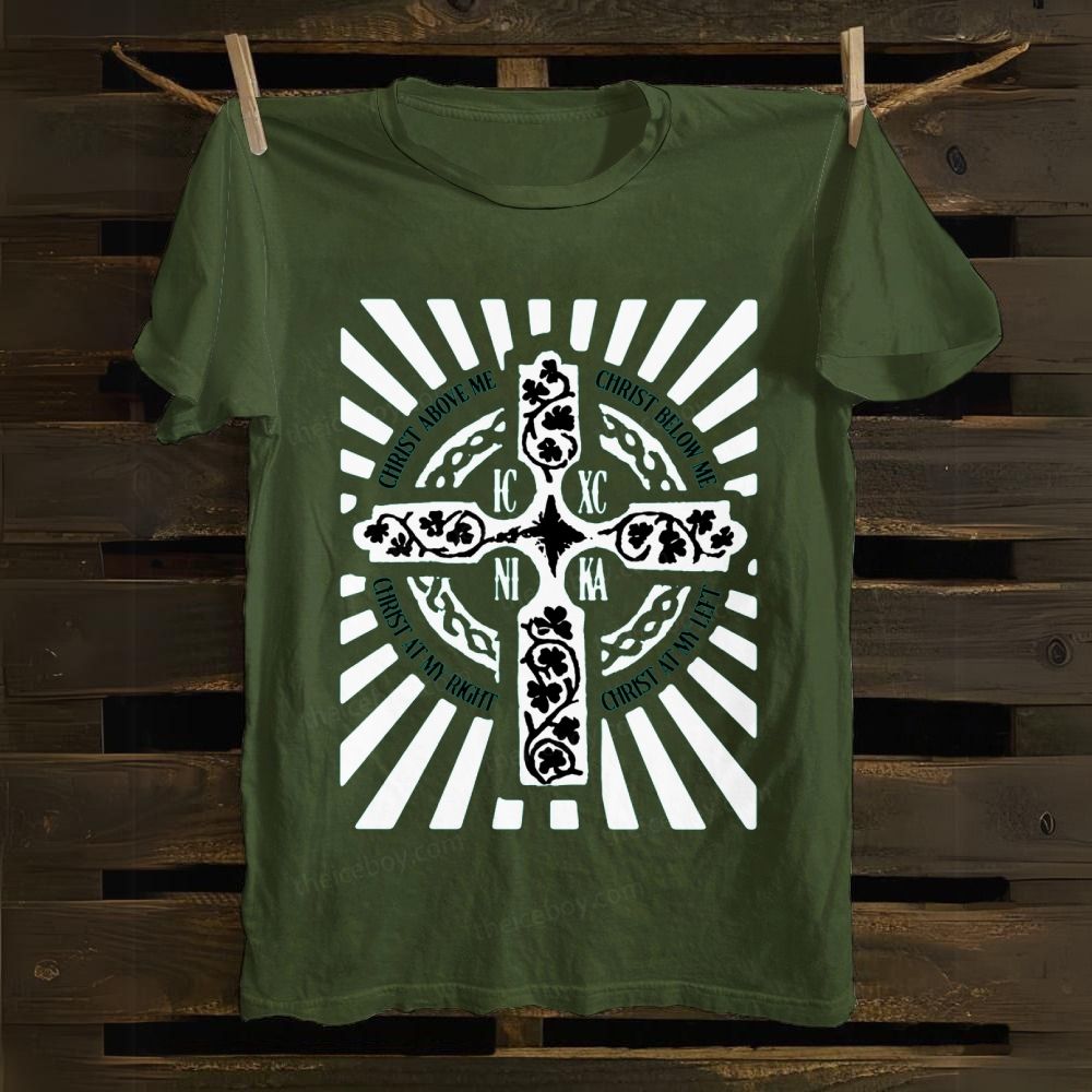 Christian Cross Symbol cotton T-shirt