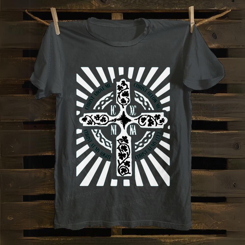 Christian Cross Symbol cotton T-shirt