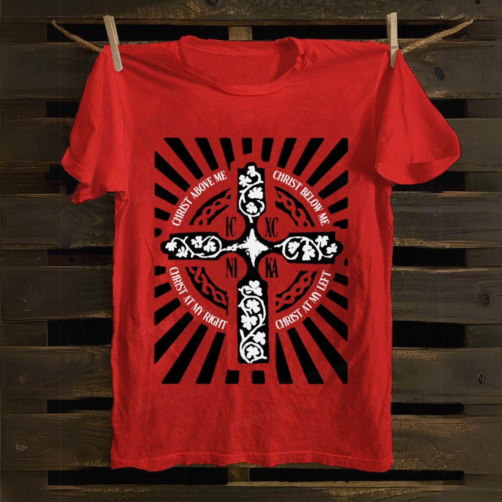Christian Cross Symbol cotton T-shirt