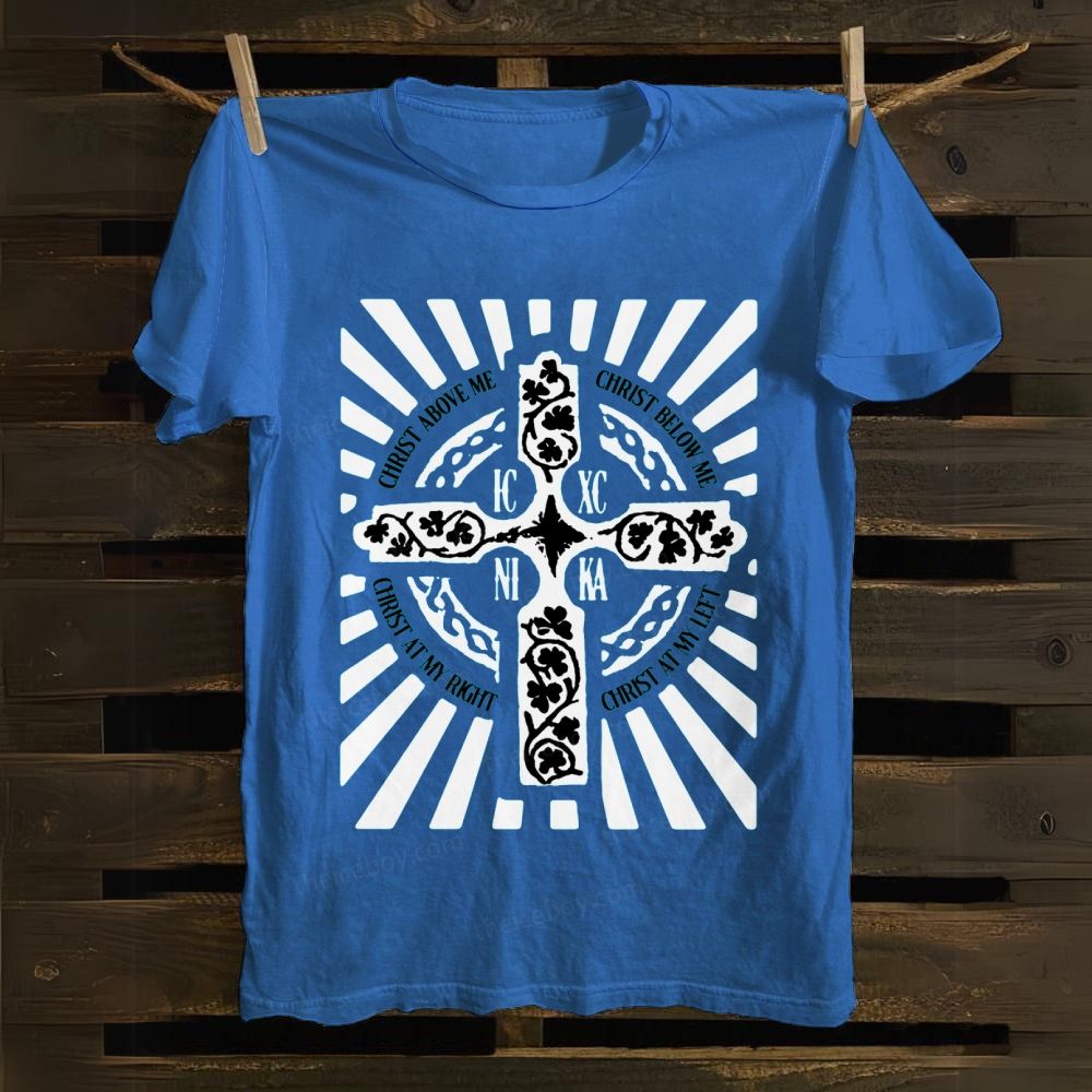Christian Cross Symbol cotton T-shirt