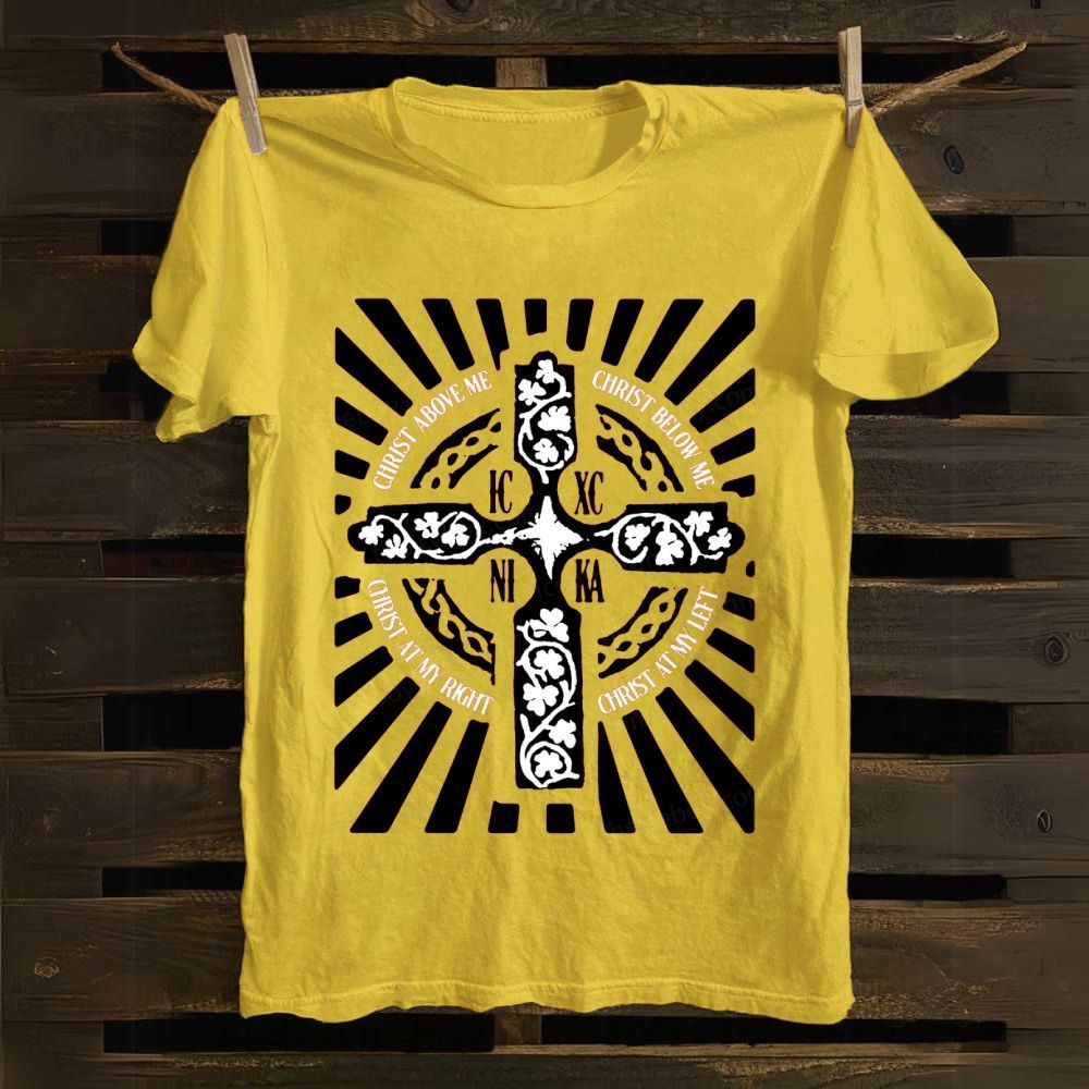 Christian Cross Symbol cotton T-shirt