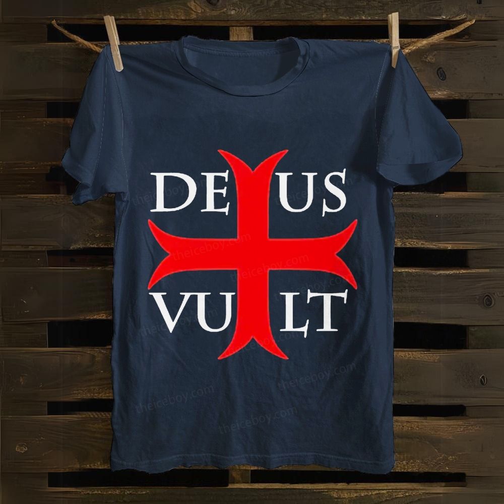 Deus Vult cotton T-shirt