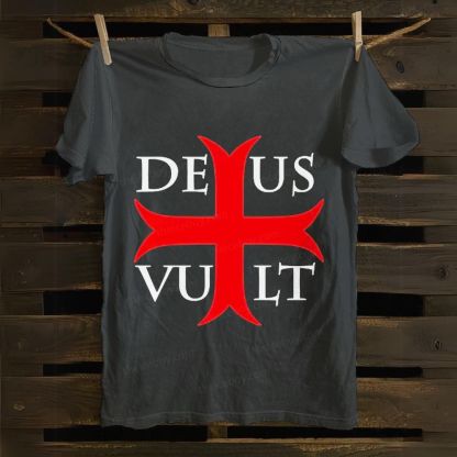 Deus Vult cotton T-shirt