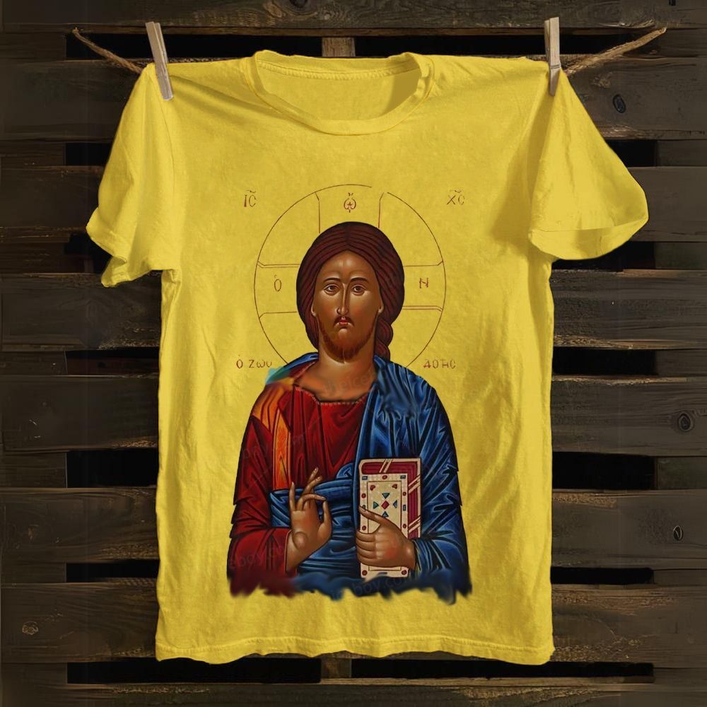 Christ Jesus Victory cotton T-shirt