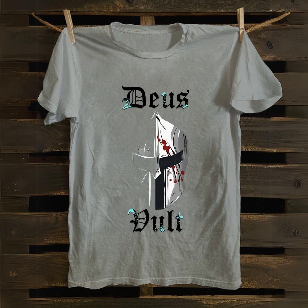 Deus Vult cotton T-shirt