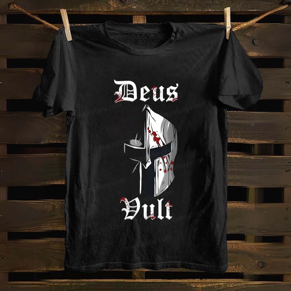 Deus Vult cotton T-shirt