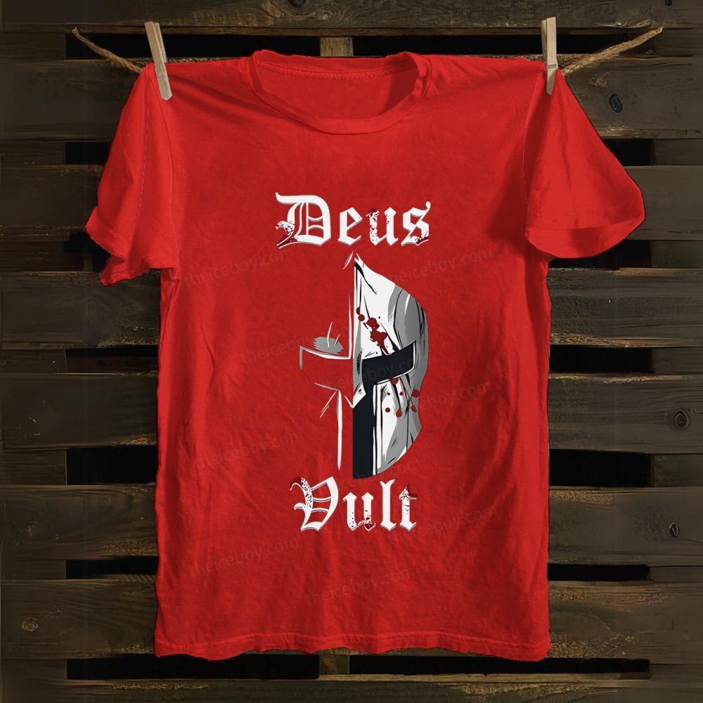 Deus Vult cotton T-shirt