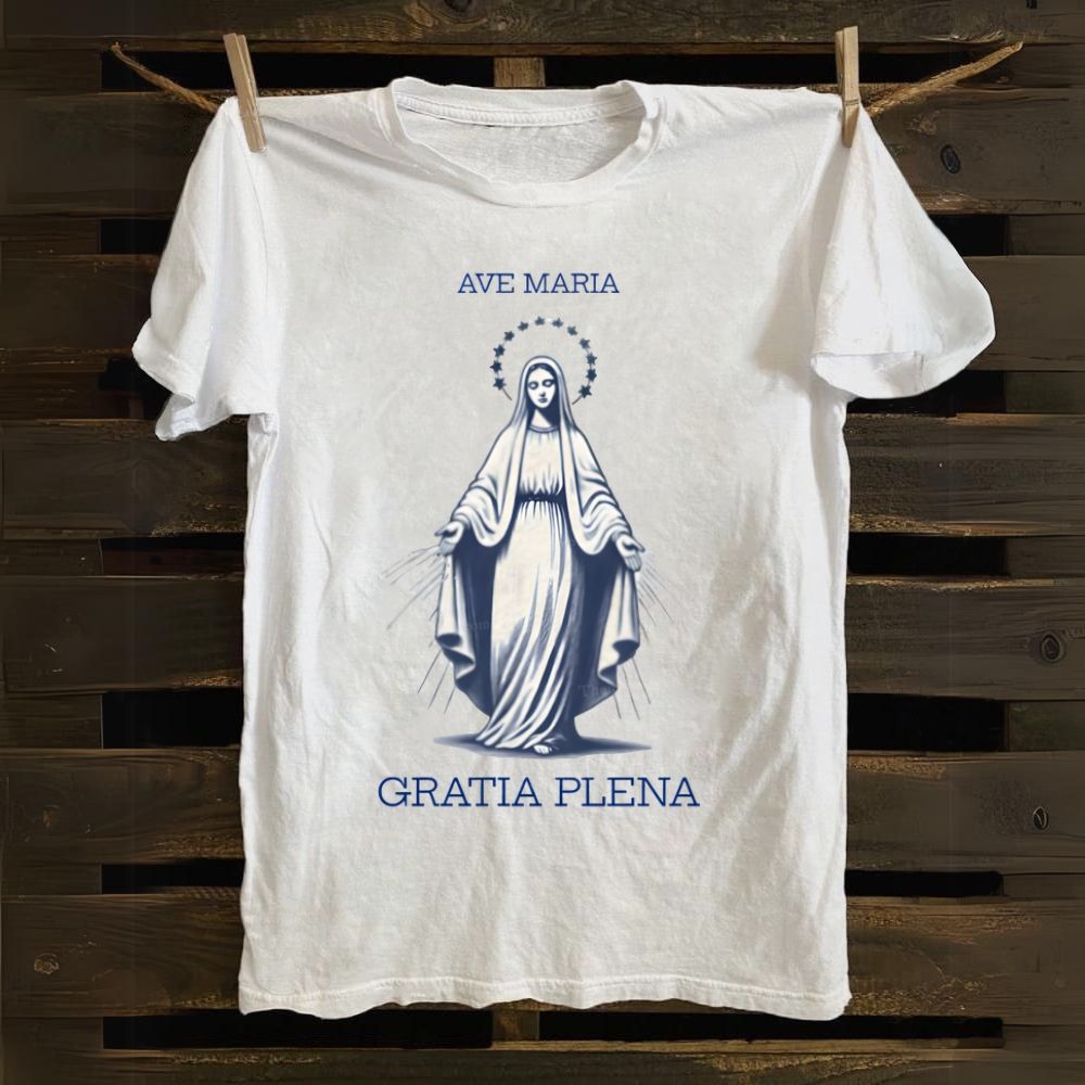 Ave Maria Cotton T-shirt