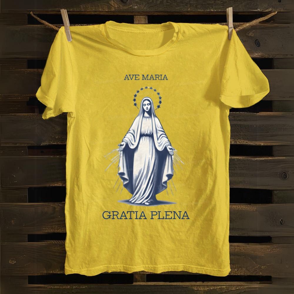 Ave Maria Cotton T-shirt