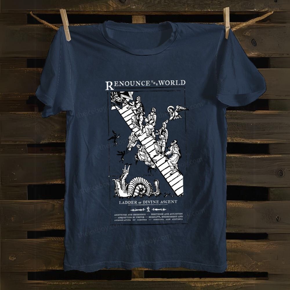 Renounce The World Cotton T-shirt