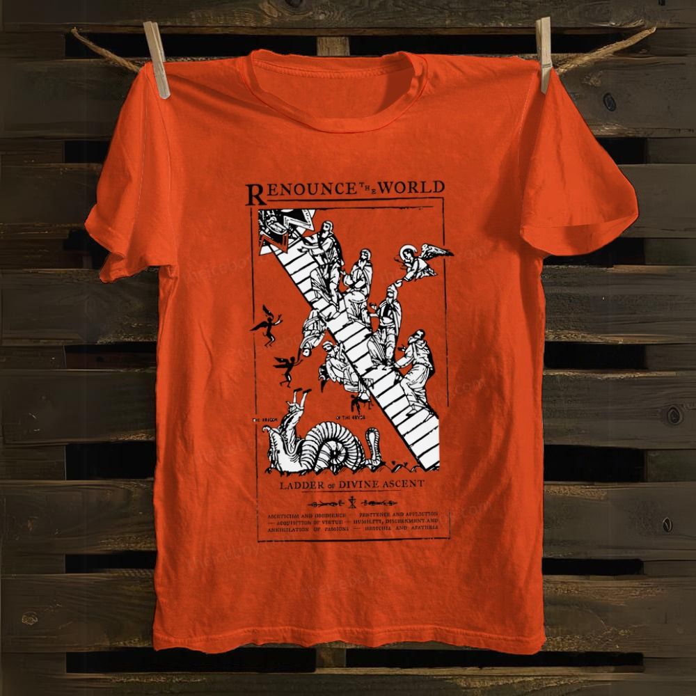 Renounce The World Cotton T-shirt