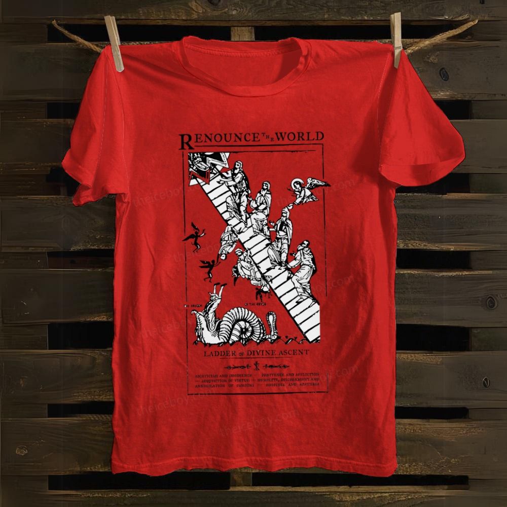 Renounce The World Cotton T-shirt