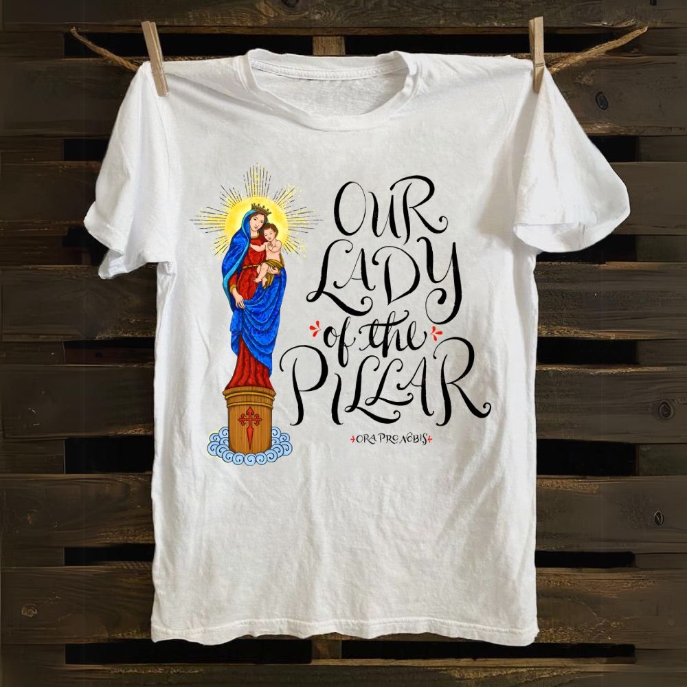 Our Lady of the Pillar Cotton T-shirt