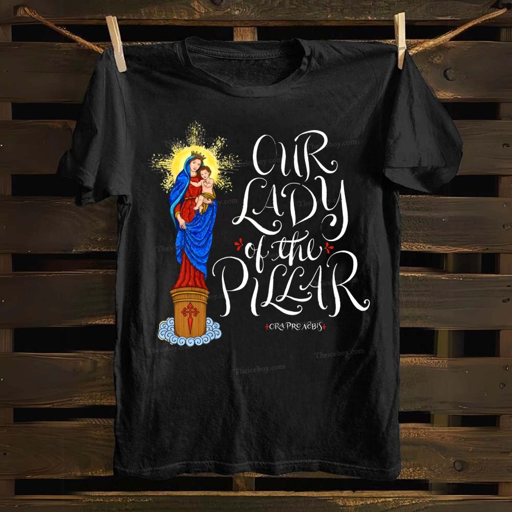 Our Lady of the Pillar Cotton T-shirt