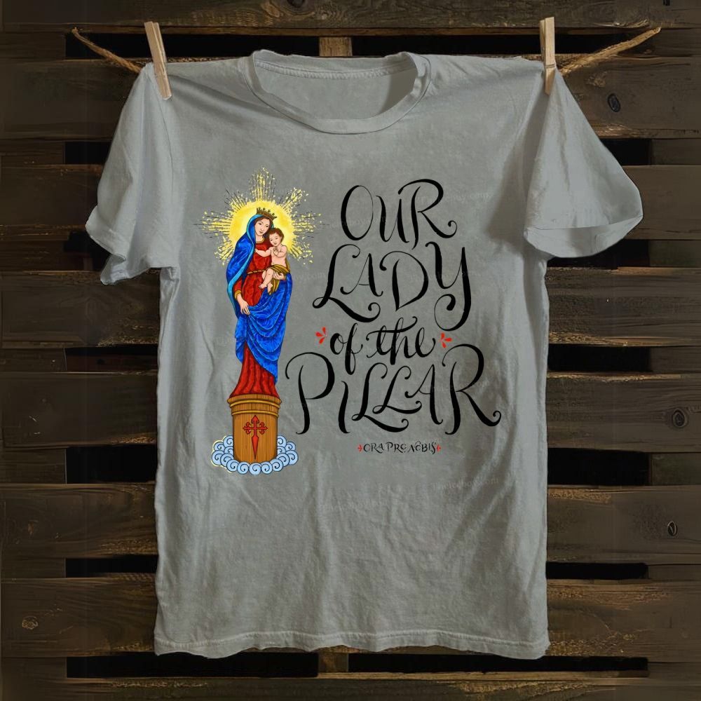 Our Lady of the Pillar Cotton T-shirt