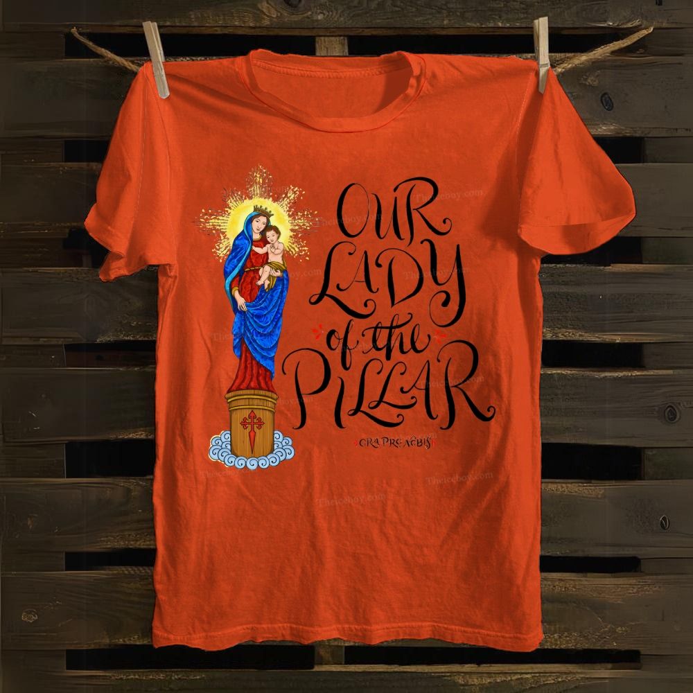 Our Lady of the Pillar Cotton T-shirt
