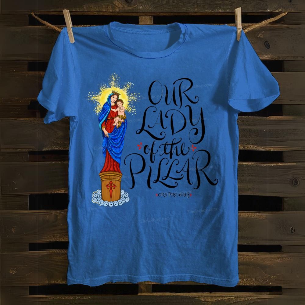 Our Lady of the Pillar Cotton T-shirt