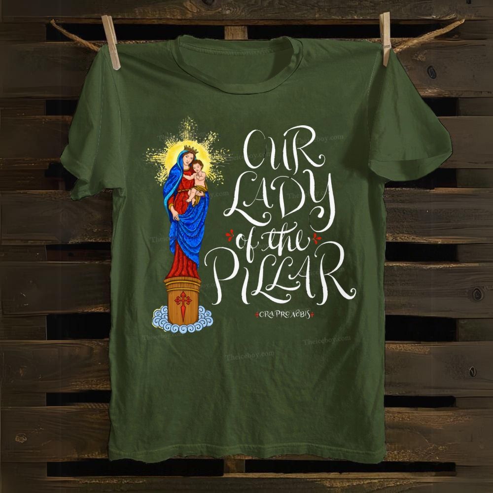 Our Lady of the Pillar Cotton T-shirt