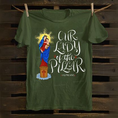 Our Lady of the Pillar Cotton T-shirt