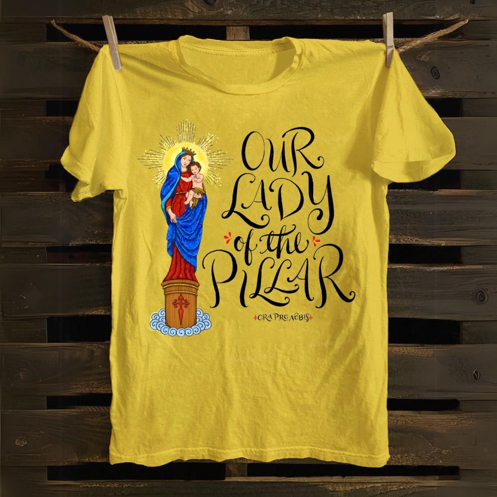 Our Lady of the Pillar Cotton T-shirt
