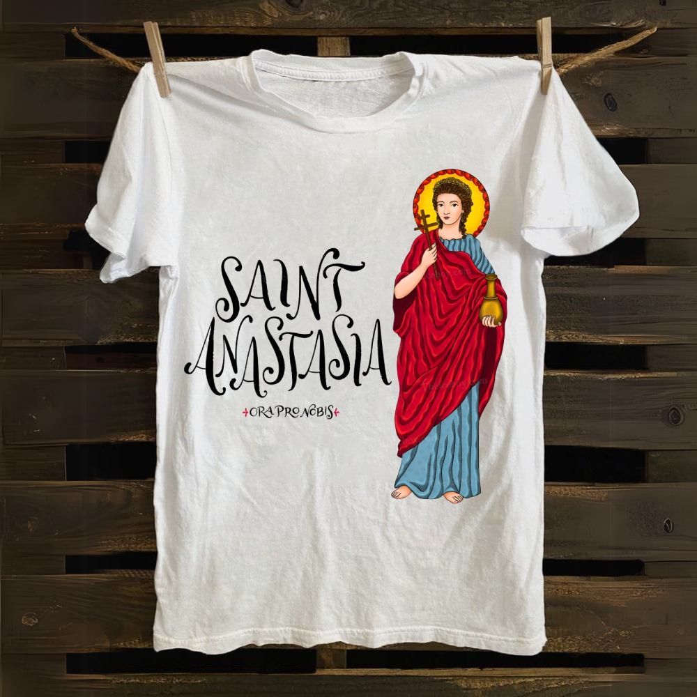 Saint Anastasia Cotton T-shirt